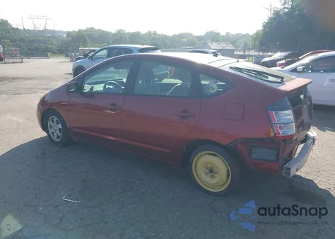 2005 Toyota Prius из США, поврежденный, VIN JTDKB20U757048921